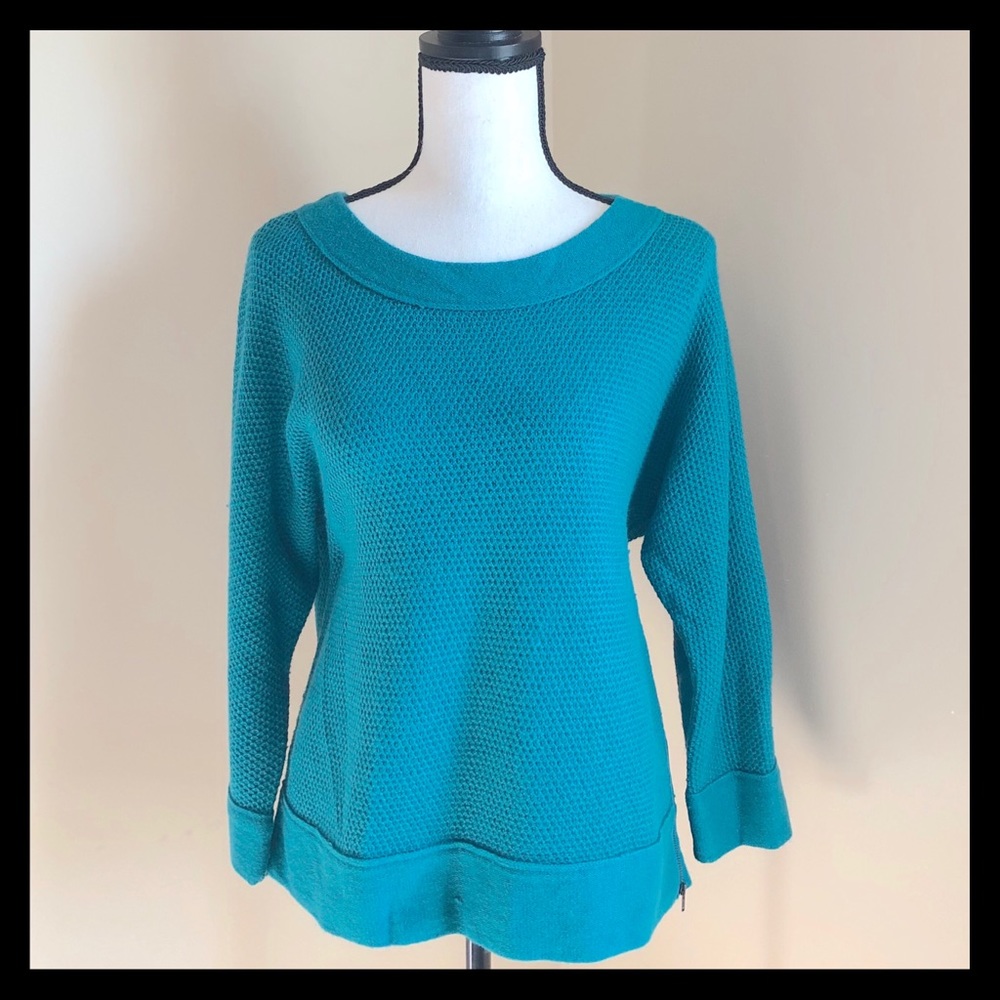 LOFT | Blue Long Sleeve Sweater | Size Large